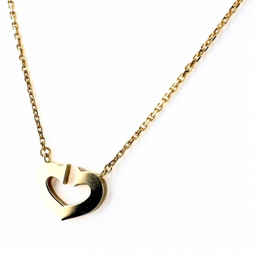 CARTIER Gold Heart Necklace